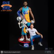 Space Jam Set LeBron James and Bugs Bunny Statues Taille Réelle Muckle