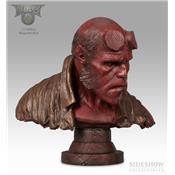 Hellboy Faux-Bronze Buste Taille Réelle Sideshow