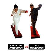 Tekken 6 Jin Kazama Vs Kazuya Mishima Statues Taille Réelle Oxmox Muckle