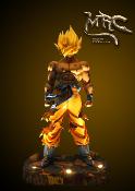 Dragon Ball Z Son Goku Statue Taille Réelle MRC