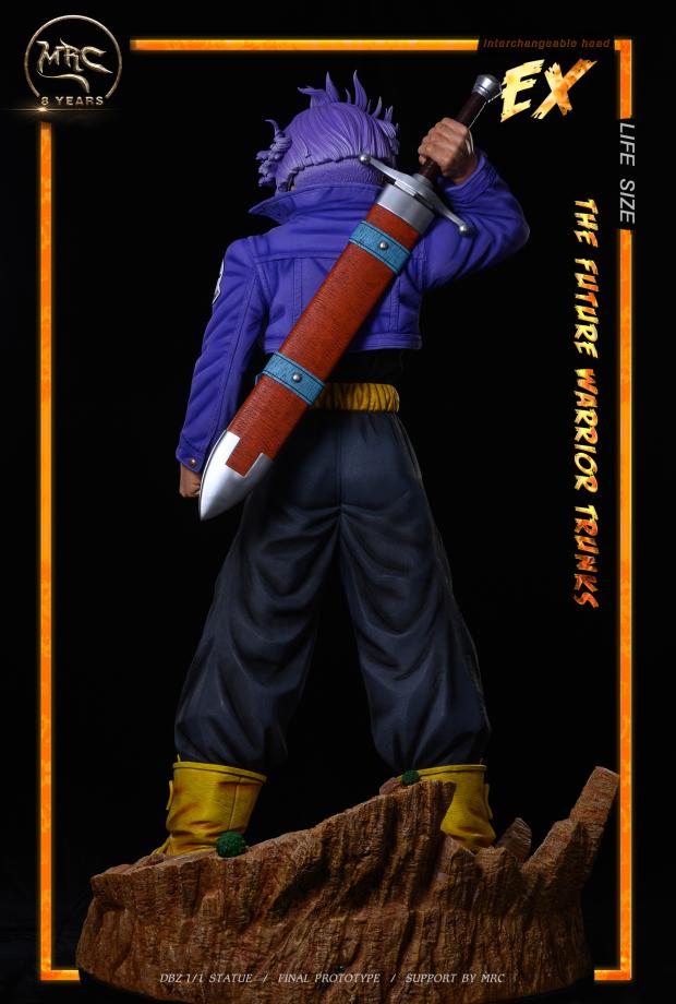 Dragon Ball Z Trunks Statue Taille Réelle MRC