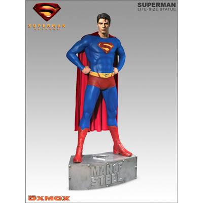 Superman Returns Statue Taille Réelle Oxmox Muckle