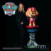 Pat Patrouille Skye avec Tour Statue Taille Réelle 1/1 Oxmox Muckle