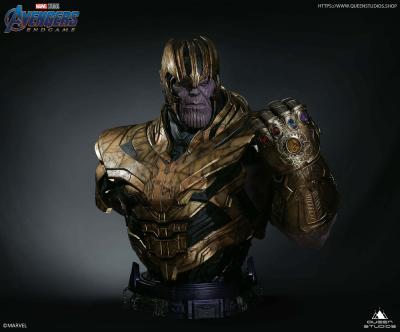 Avengers: Endgame - Thanos Buste Taille Réelle Half Body 1/1 Queen Studios